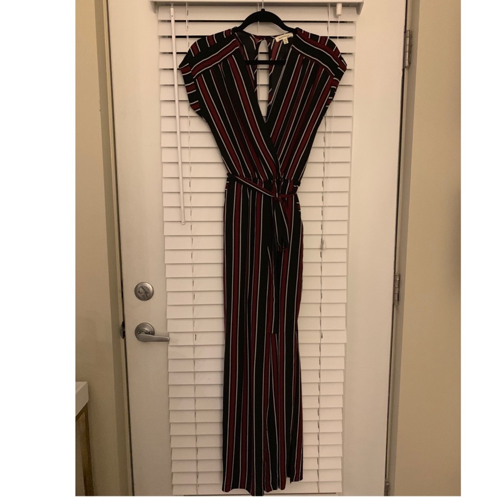 Striped Jumpsuit